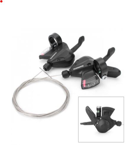 Dérailleurs Vélo SL-M310 3x8 Vitesses - Pour VTT - En Alliage D'aluminium Et Résine
