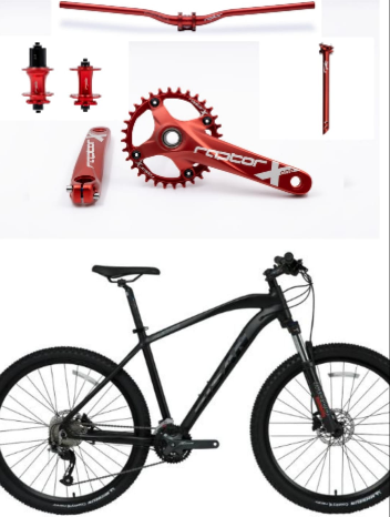 Bisan MTX 7400 + Raptor grupset 29'' 19''- 43 cm 2026 (takasa açık ...